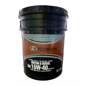 ASE06ACEMO CUBETA DE ACEITE DE MOTOR MARCA KUBOTA DE 19LTS