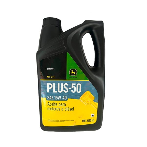 SP17931 ACEITE DE MOTOR PLUS-50 SAE15W-40 5LTS (100D01)