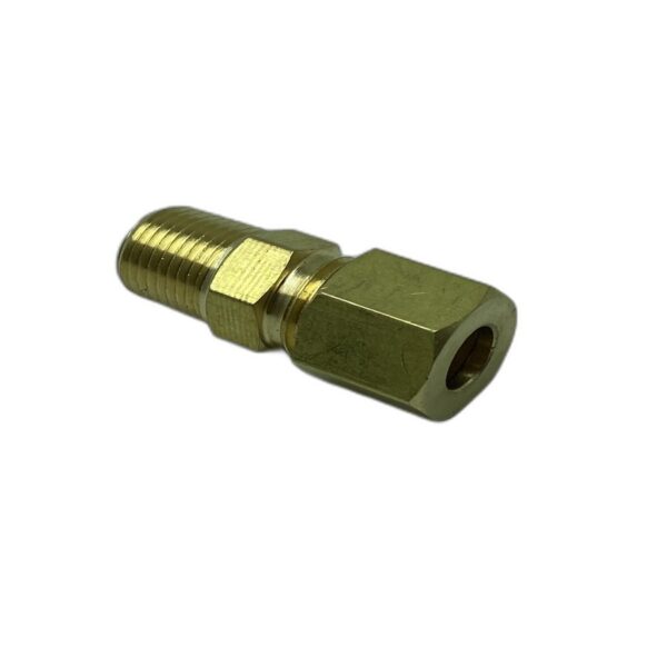 CONECTOR MACHO CON GARBANZO 1/4 X 1/8