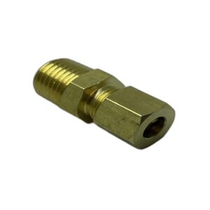 CONECTOR MACHO CON GARBANZO 1/4 X 1/4