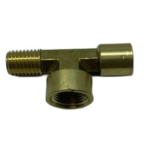 TEE MACHO NPT A HEMBRA NPT 1/4