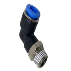 CONECTOR RAPIDO 90° 1/4 X 1/8 MACHO NPT